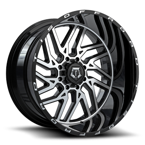 544MB gloss black machined face