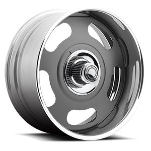 US Mags big slot US405 matte grey center rally cap