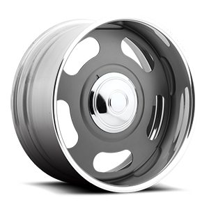 US Mags big slot matte grey center