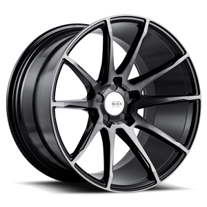 Savini BM12 gloss black double dark tint