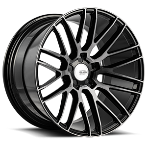 Savini BM13 gloss black with double dark tint finish