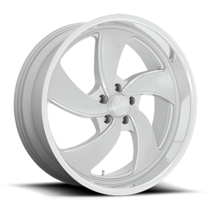 US Mags desperado five U134 silver brushed with diamond cut lip