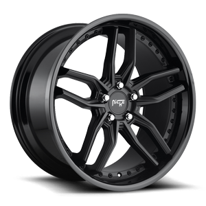 methos M194 satin black gloss black