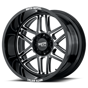 MO992 folsom gloss black milled