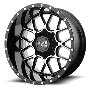 MO986 siege gloss black machined