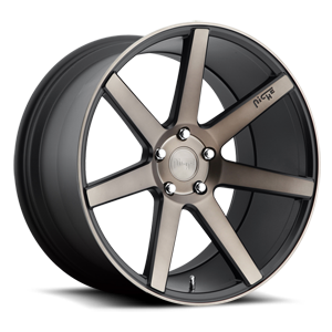 verona M150 black and machined with dark tint