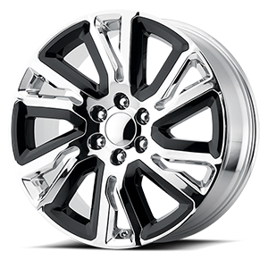 PR202 chrome with gloss black accents