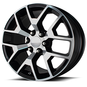 PR150 gloss black machined