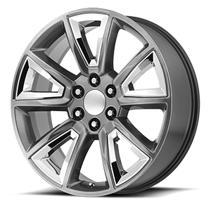 PR166 hyper silver with chrome accents