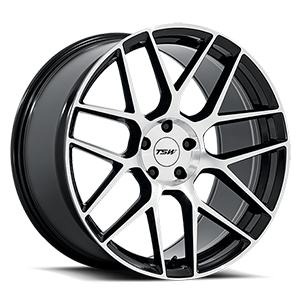 TSW lasarthe gloss black machined