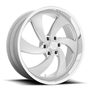 US Mags desperado six U134 silver brushed with diamond cut lip