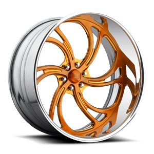 US Mags Kompressor 6 brushed face polished gloss copper