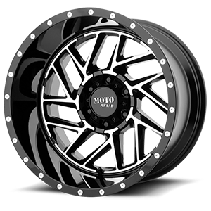 MO985 breakout gloss black machined