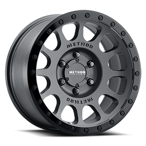 MR305 matte black with gloss black lip